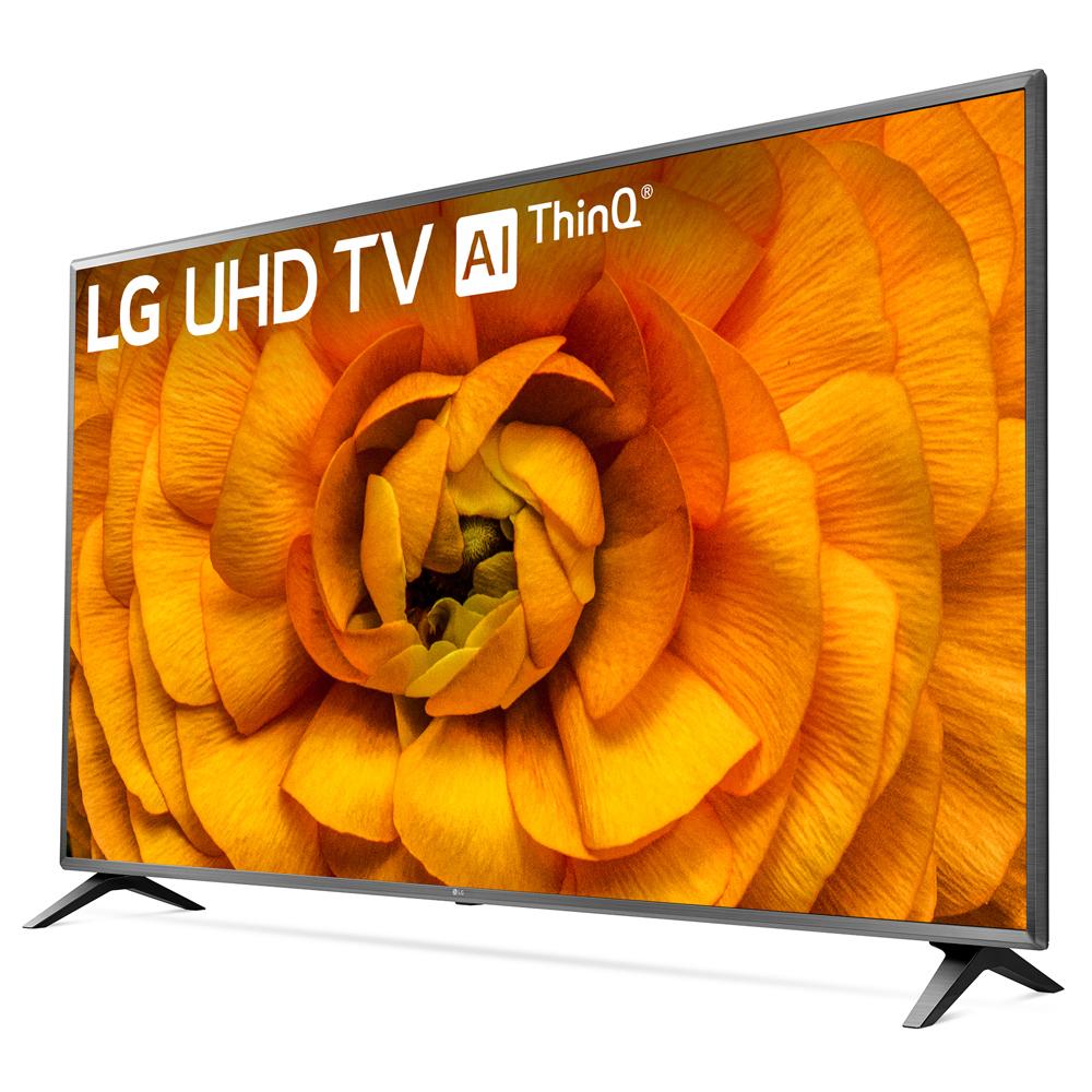 LG 86UN8570PUC 86" UHD 4K HDR AI Smart TV (2020) with Deco Gear Soundbar Bundle
