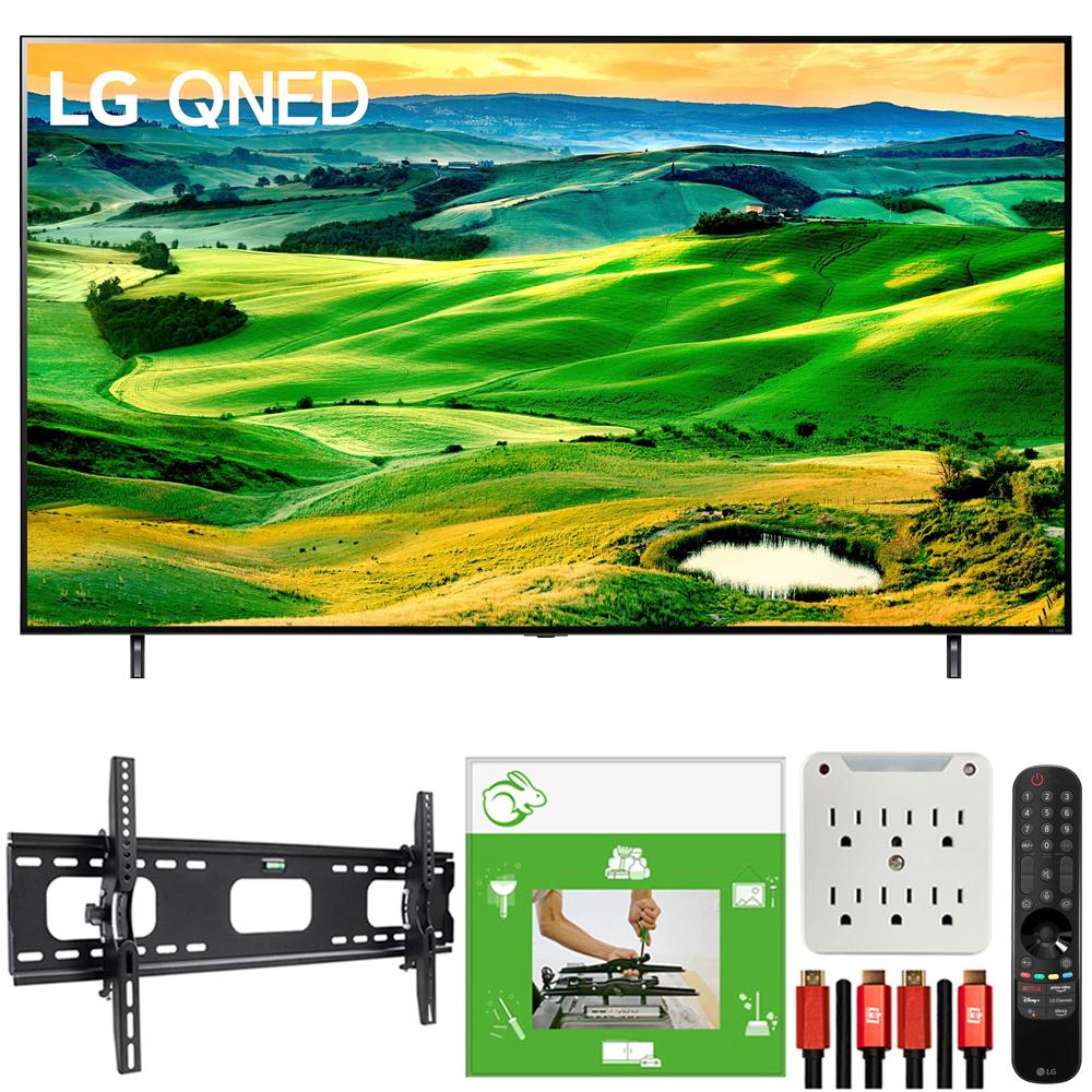 LG 86QNED80UQA 86" QNED Mini-LED Smart TV 2022 + TaskRabbit Installation Bundle