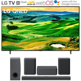 LG 86QNED80UQA 86" QNED Mini-LED Smart TV 2022 +LG S80QY Soundbar +Rear Speaker Kit
